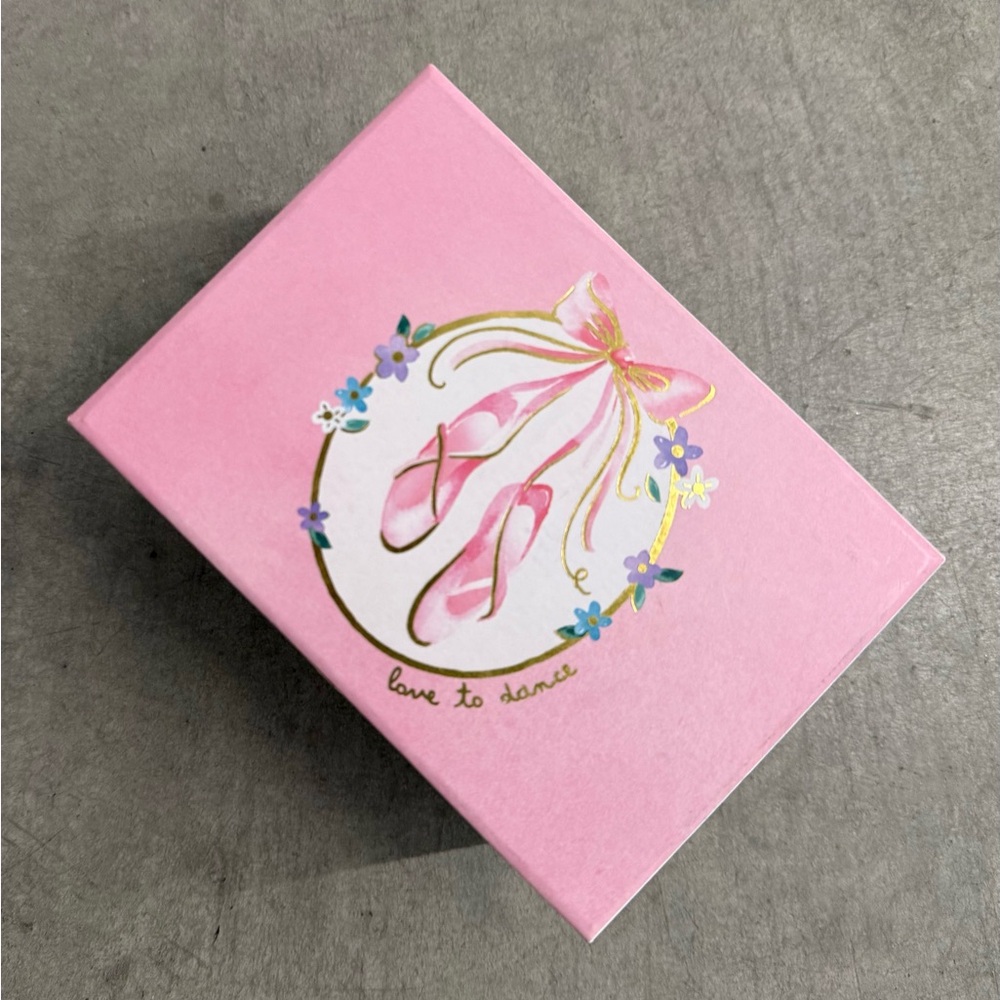 Ballet Themed “Love to Dance” Jewelry Box